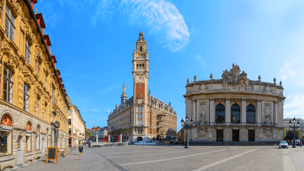 Lille, Opera et chambre de commerce